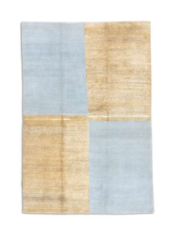 Tibbetian Hemp And Wool Rug > Design # 1004 > 5'-11" X 8'-9"