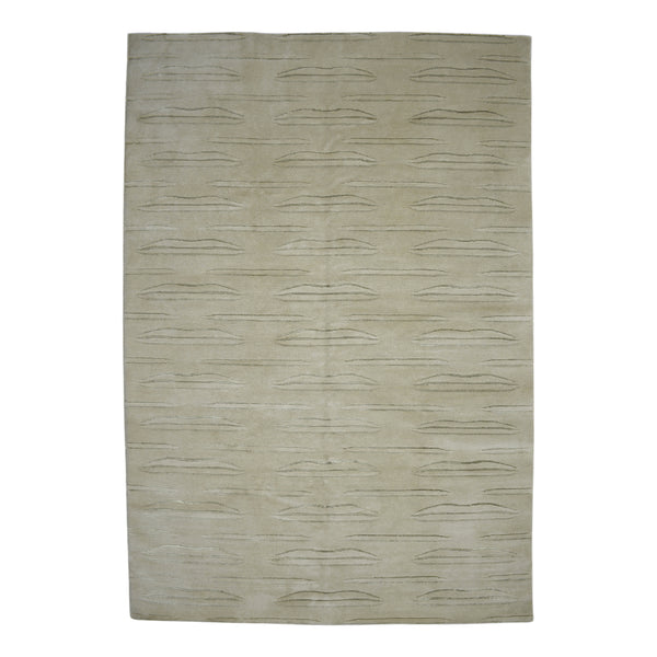 Tibbetian Silk And Wool Rug > Design # 1012 > 6'-0" X 8'-10"