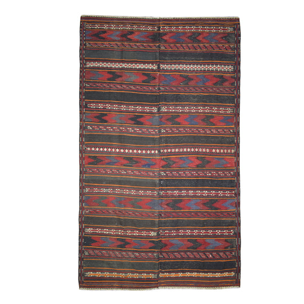 Afghani Kilim Rug > Design # 1074 > 5'-11" X 11'-0"