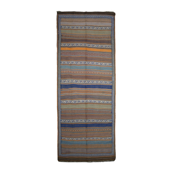 Afghani Kilim Runner > Design # 1105 > 4'-7" X 12'-10"