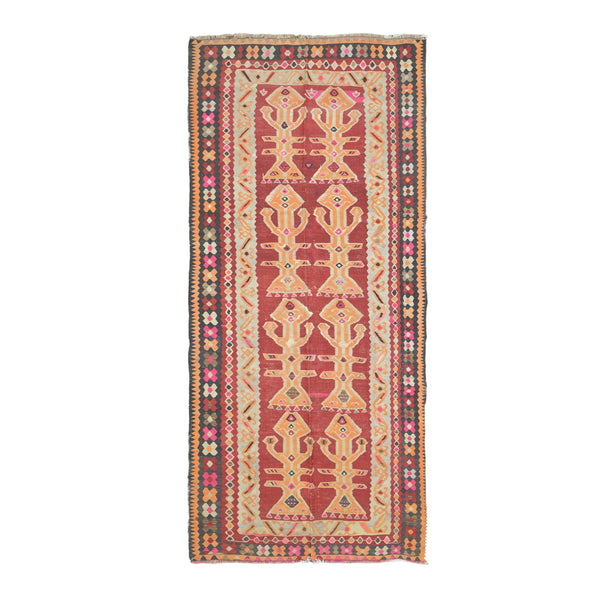 Turkish Kilim Rug > Design # 1108 > 5'-4" X 12'-1"