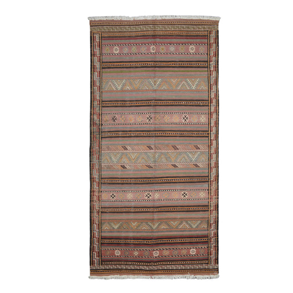 Afghani Kilim Rug > Design # 1118 > 4'-6" X 9'-0"