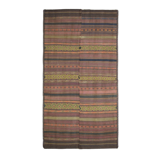 Afghani Kilim Rug > Design # 1120 > 4'-7" X 9'-5"