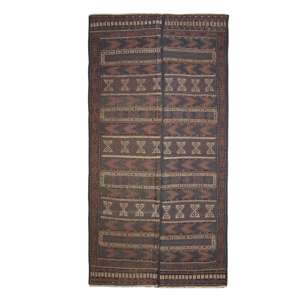 Afghani Kilim Rug > Design # 1125 > 4'-11" X 9'-11"