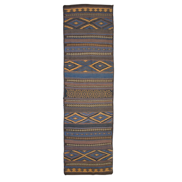 Afghani Kilim Runner > Design # 1126 > 2'-5" X 9'-6"