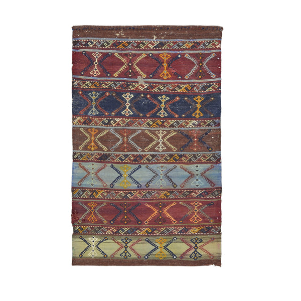 Turkman Tribal Rug > Design # 1132 > 2'-4" X 3'-9"