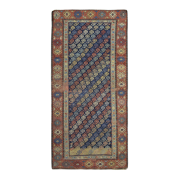 Persian Antique Rug > Design # 1136 > 3'-6" X 7'-6"