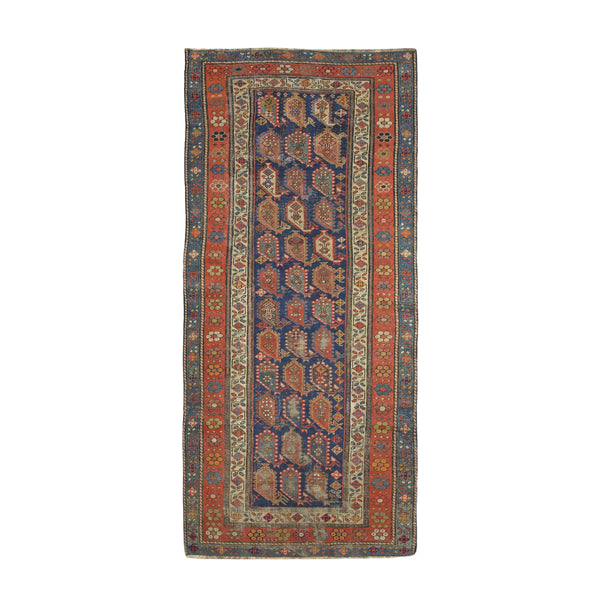 Antique Caucasian Rug > Design # 1141 > 3'-6" X 4'-7"