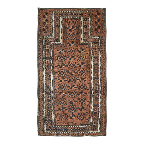 Afghani Baluchi Rug > Design # 1155 > 2'-8" X 5'-0"