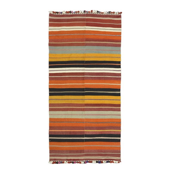 Turkish Kilim Rug-model-c > Design # 1204 > 4'-5" X 9'-3"