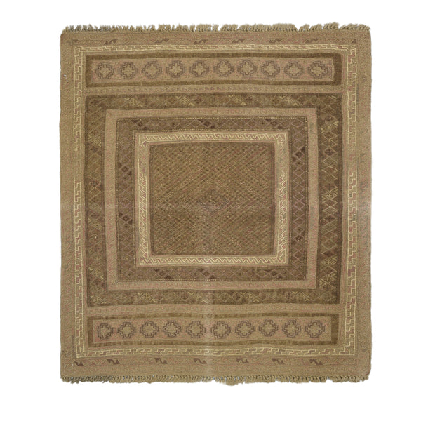 Afghani Soumak Rug > Design # 1339 > 3'-9" X 4'-1"