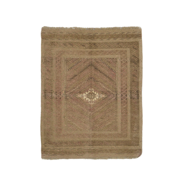 Afghani Soumak Rug > Design # 1340 > 3'-9" X 4'-1"