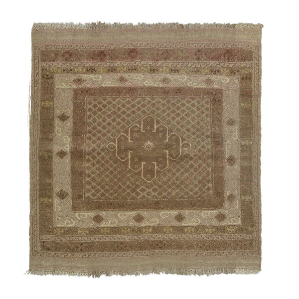 Afghani Soumak Rug > Design # 1342 > 3'-9" X 3'-9"