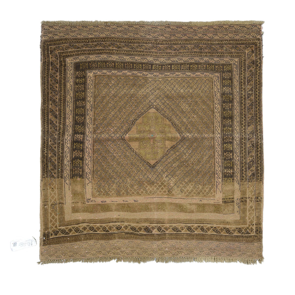 Afghani Soumak Rug > Design # 1343 > 3'-10" X 4'-4"