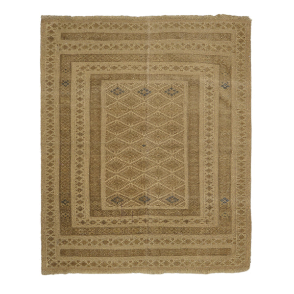 Afghani Soumak Rug > Design # 1347 > 4'-8" X 5'-9"