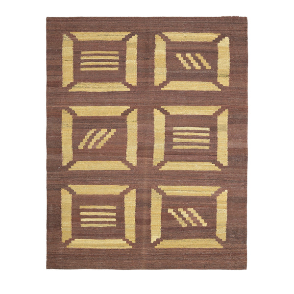 Afghani Kilim Rug > Design # 1351 > 4'-0" X 5'-2"