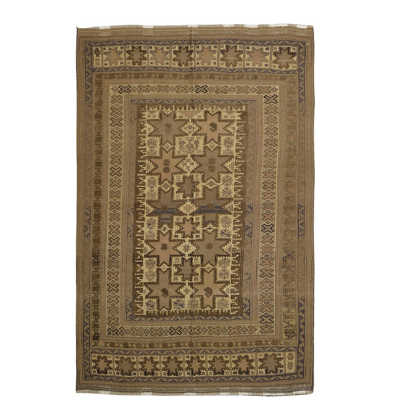 Afghani Soumak Rug > Design # 1384 > 5'-11" X 9'-1"