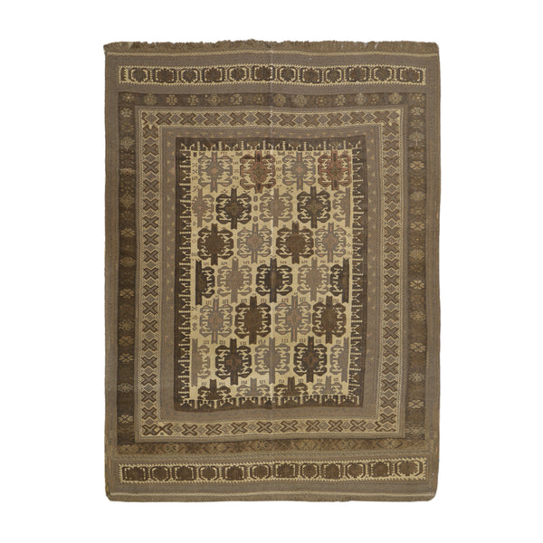 Afghani Soumak Rug > Design # 1385 > 6'-0" X 9'-0"