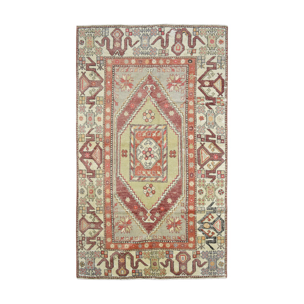 Antique Turkish Rug > Design # 1637 > 5'-5" X 8'-10"