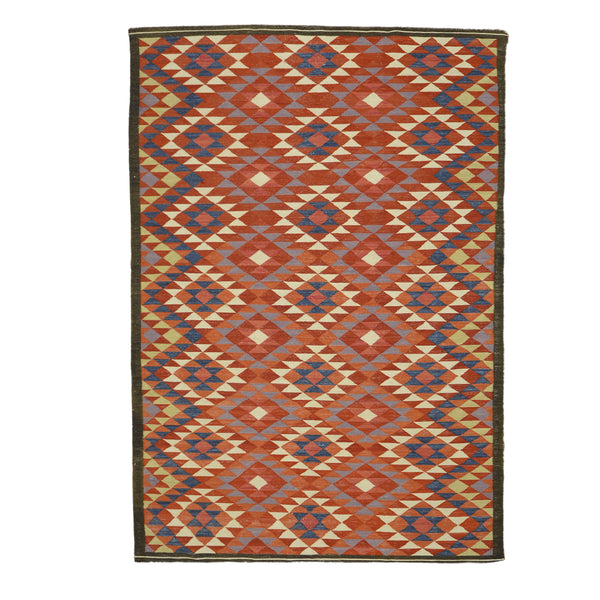 Turkish Kilim Rug > Design # 1868 > 6' - 3" x 8' - 10"