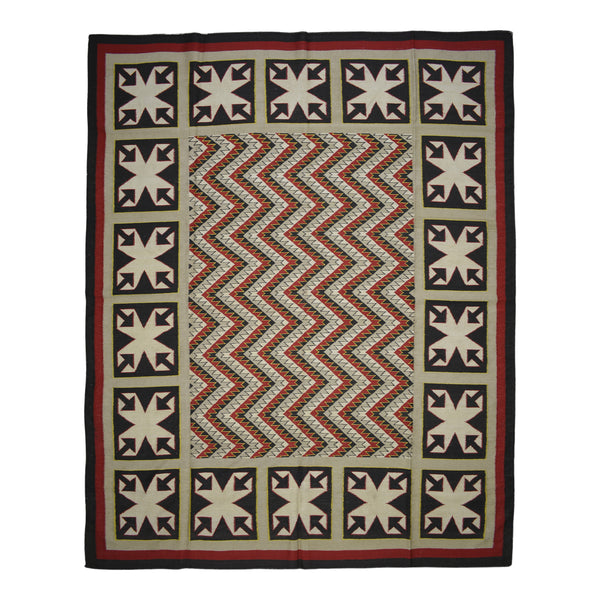 New Navajo Rug > Design # 1875 > 7' - 10" X 9' - 9"