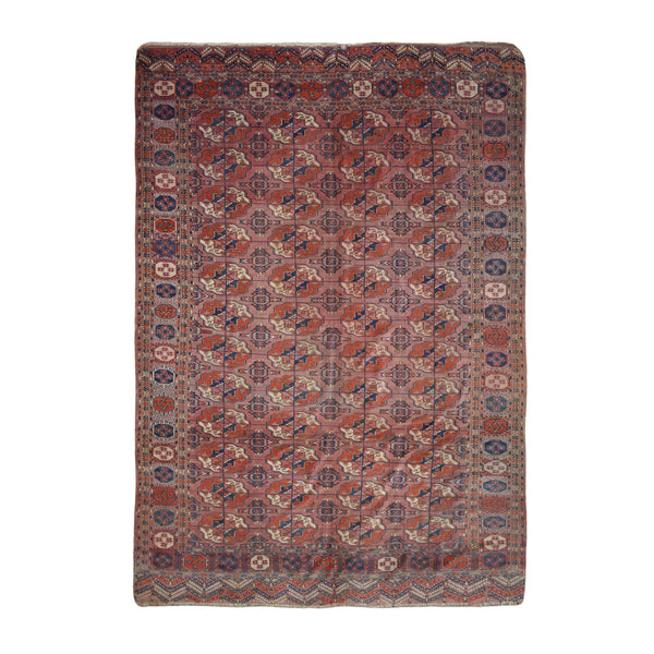 Tribal Turkman Tekke Rug > Design # 201 > 7'-0" X 10'-2"