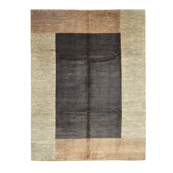 Handmade Modern Afghani Andrew Wool Rug > Design # 2026 > 8' - 10" X 12' - 0"