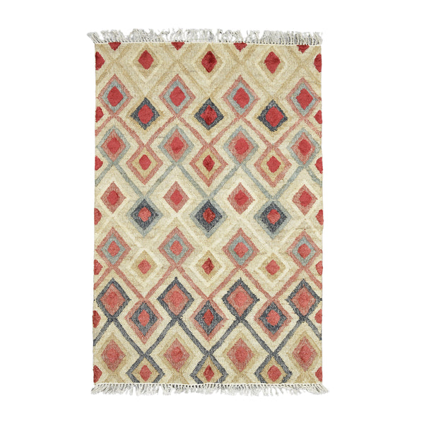 Handmade JoslynJute Rug > Design # 2155 > 3' - 11" X 6' - 0"