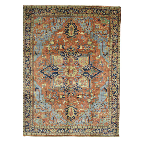 Persian Heriz Design Wool Rugs > Design # 2491 > 9'-0" X 12'-0"