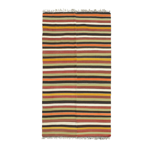 Handmade Turkish Kilim Rug > Design # 686 > 4'-8" X 8'-10"