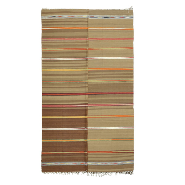 Handmade Turkish Kilim Rug > Design # 693 > 5'-2" X 9'-5"