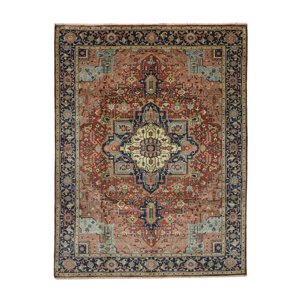 Handmade New Heriz Rug > Design# 701014 > Size: 9'-0" X 12'-2"