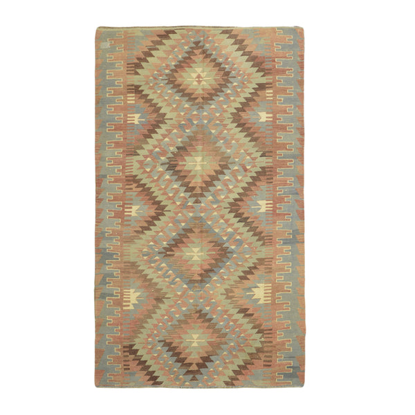 Turkish Kilim Rug-model-k > Design # 709 > 6'-0" X 10'-2"