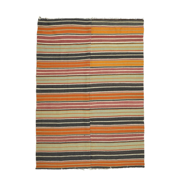 Handmade Turkish Kilim Rug > Design # 717 > 5'-5" X 7'-9"