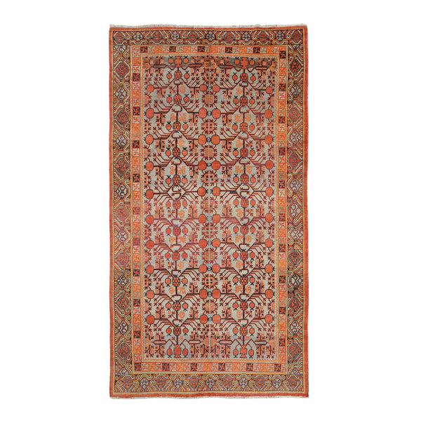 Antique Turkmen Khotan Rug > Design # 739 > 6'-2" X 11'-6"