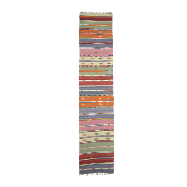 Turkish Kilim Runner > Design # 748 > 2'-0" X 9'-10"