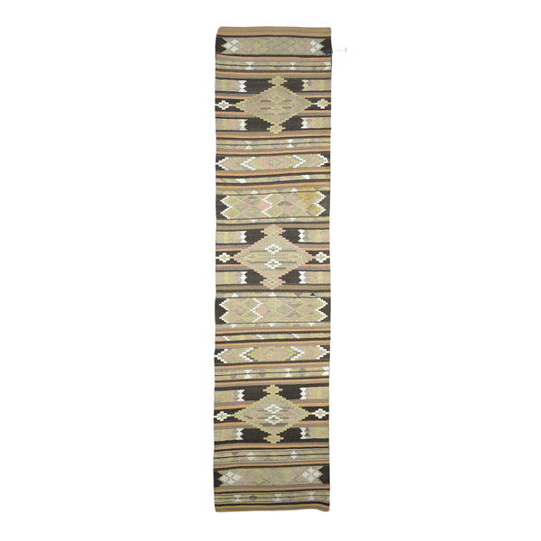 Turkish Old Kilim Runner-k > Design # 756 > 2'-6" X 10'-10"