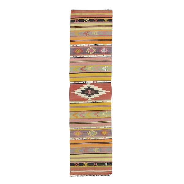 Turkish Old Kilim Runner-k > Design # 762 > 1'-11" X 9'-4"