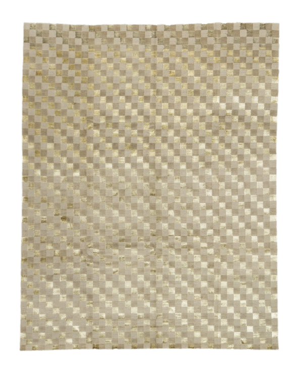 Tibbetian Silk And Wool Rug > Design # 962 > 8'-1" X 10'-3"