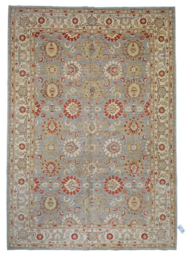 Afghani Decoratve Rug > Design # 481 > 8'-0" X 11'-5"