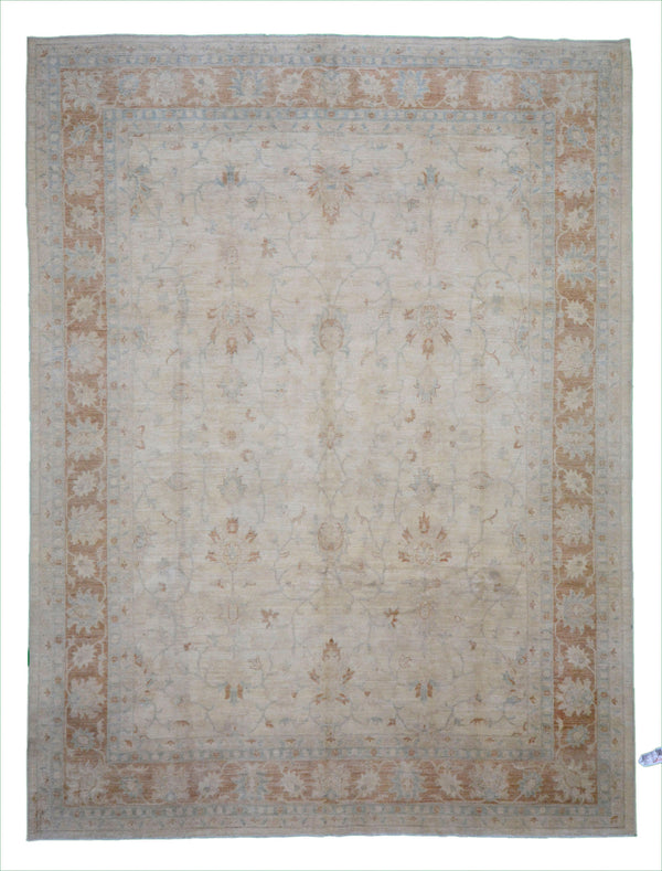 Afghani Decoratve Rug > Design # 484 > 8'-11" X 11'-08"