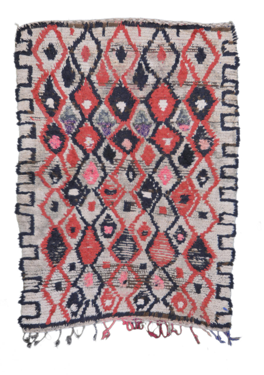 9x13 Handmade Afghan Moroccan Rug Free Rug Pad Neutral 