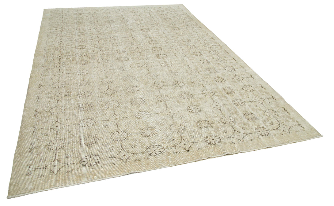 Handmade White Wash Area Rug > Design# OL-AC-25202 > Size: 7'-1" x 10'-3", Carpet Culture Rugs, Handmade Rugs, NYC Rugs, New Rugs, Shop Rugs, Rug Store, Outlet Rugs, SoHo Rugs, Rugs in USA