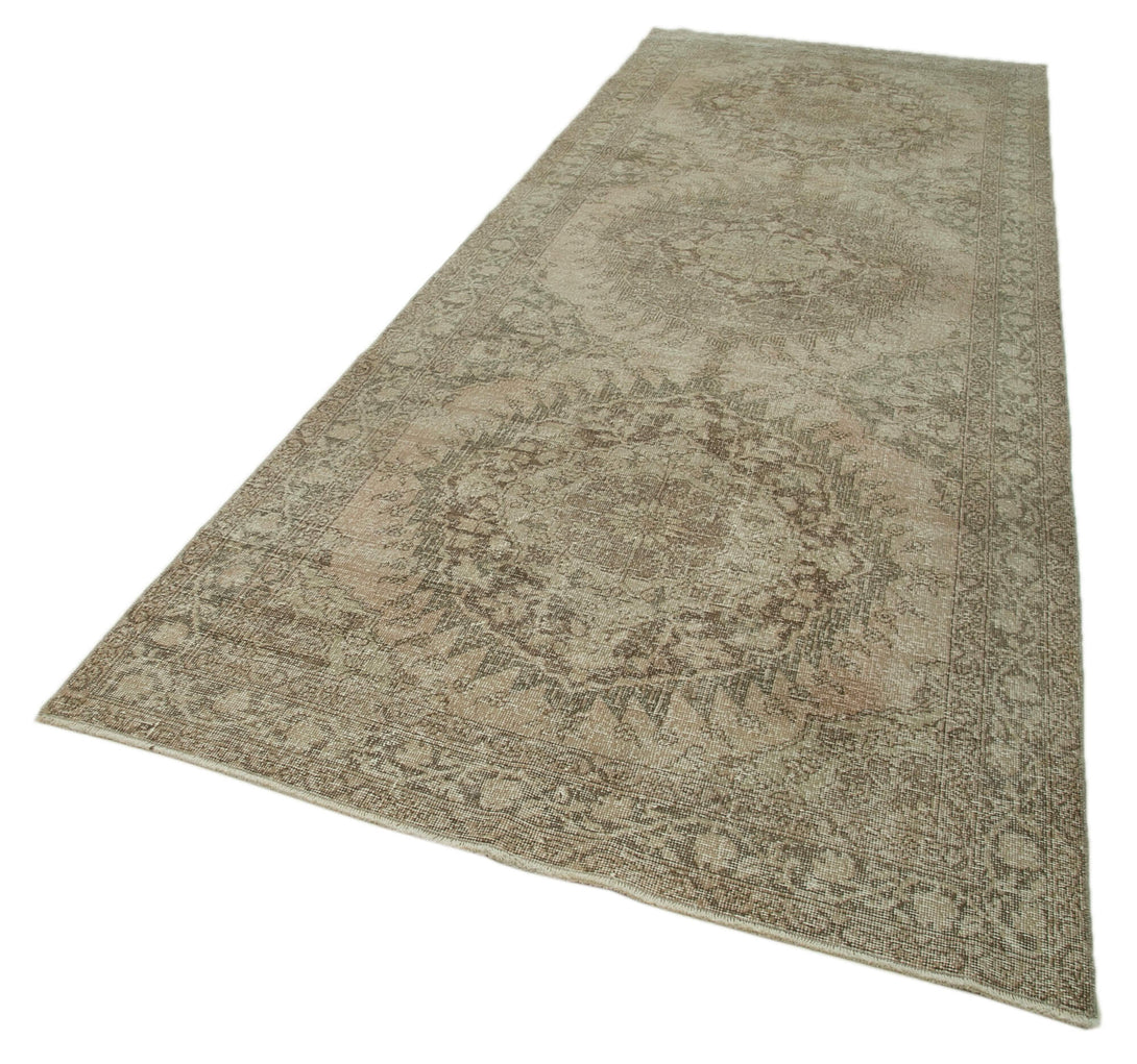 Handmade Vintage Runner > Design# OL-AC-28700 > Size: 4'-11" x 13'-3", Carpet Culture Rugs, Handmade Rugs, NYC Rugs, New Rugs, Shop Rugs, Rug Store, Outlet Rugs, SoHo Rugs, Rugs in USA