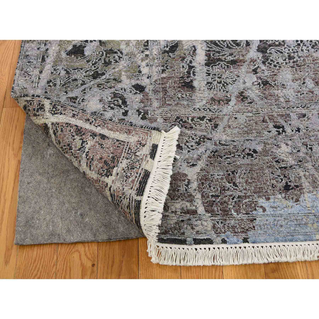 Handmade Modern and Contemporary Rectangle Rug > Design# SH40857 > Size: 8'-0" x 10'-1" [ONLINE ONLY]