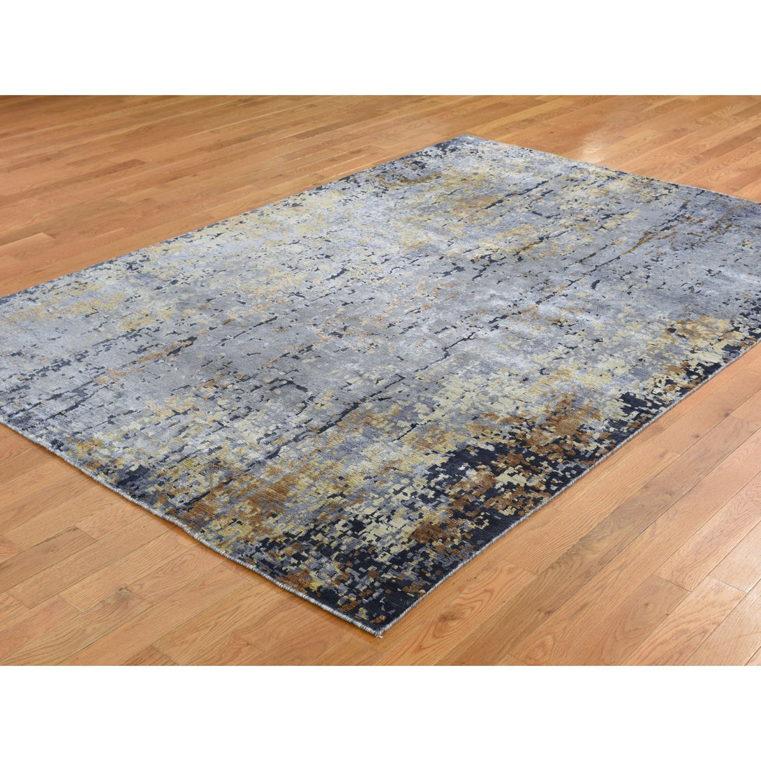 Hand Knotted Modern and Contemporary Area Rug > Design# CCSR47795 > Size: 6'-0" x 9'-0"