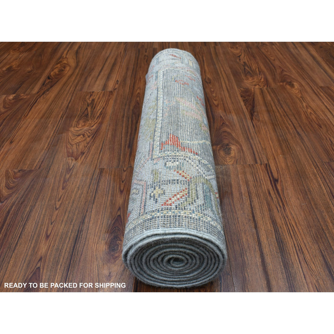 Hand Knotted Traditional Decorative Runner > Design# CCSR56356 > Size: 2'-7" x 11'-8"