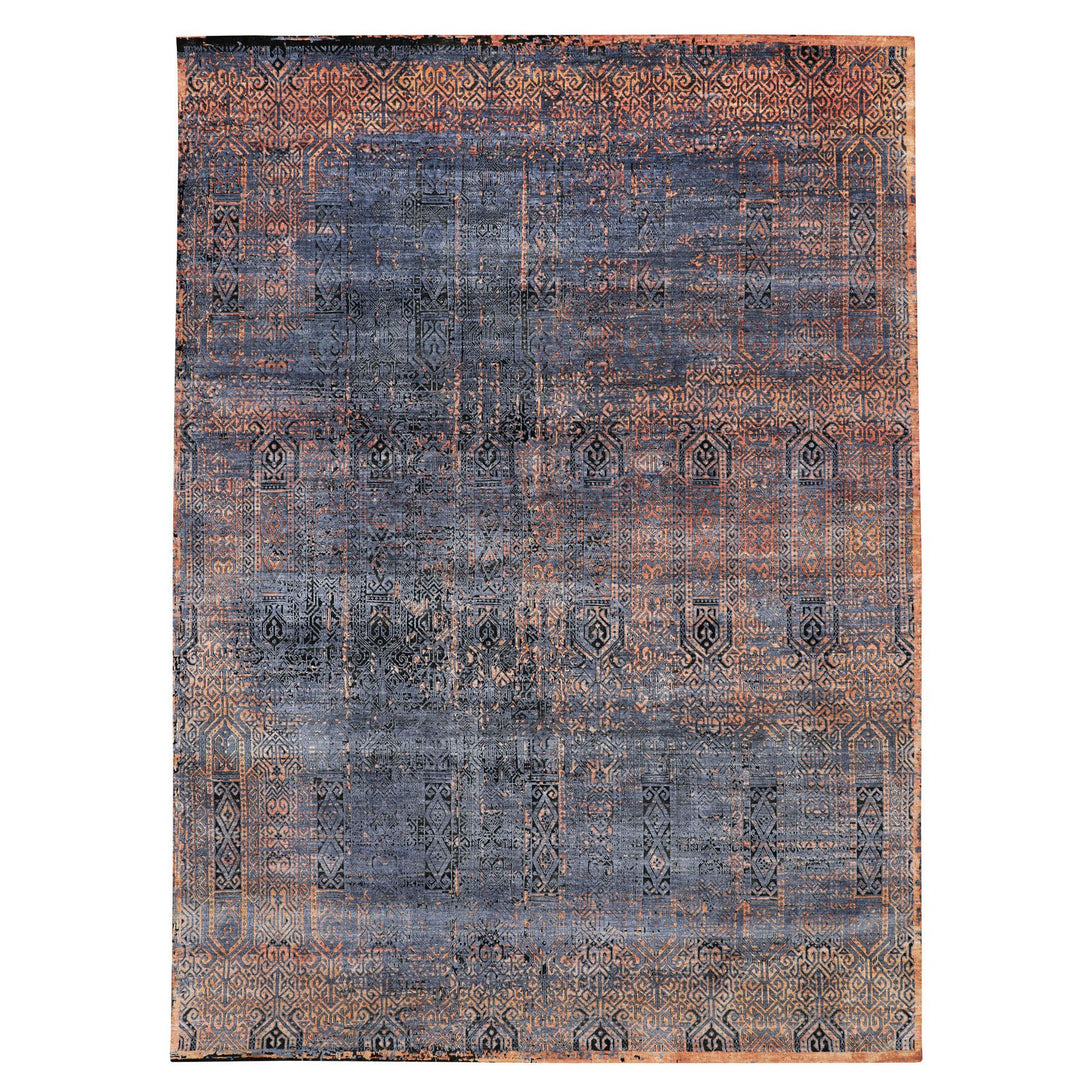 Hand Knotted Modern and Contemporary Area Rug > Design# CCSR58210 > Size: 8'-6" x 12'-1"