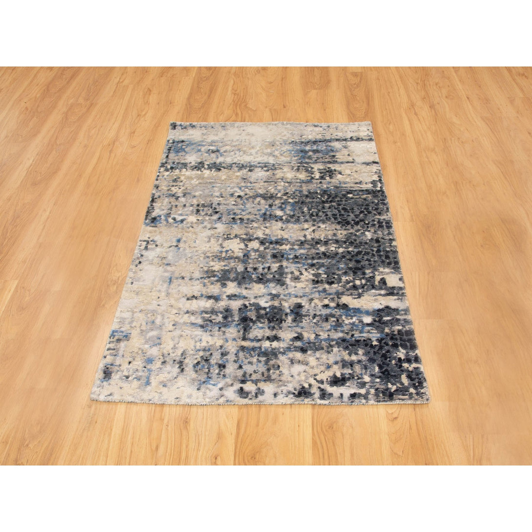 Hand Knotted Modern and Contemporary Area Rug > Design# CCSR58411 > Size: 3'-0" x 5'-0"