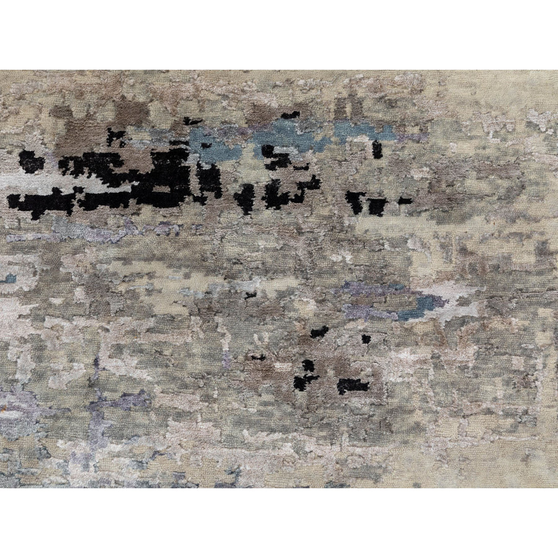 Hand Knotted Modern and Contemporary Area Rug > Design# CCSR58484 > Size: 4'-0" x 6'-0"